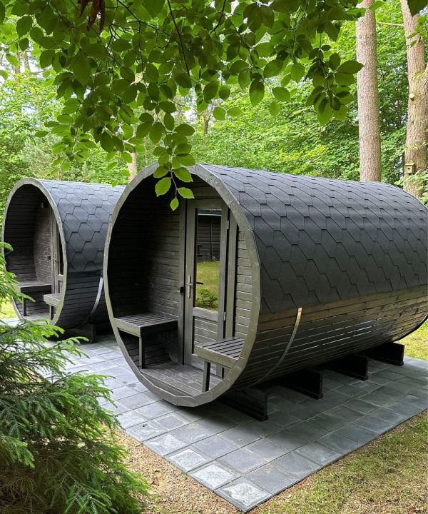 Design selv – Udendørs tønde sauna - Image 4