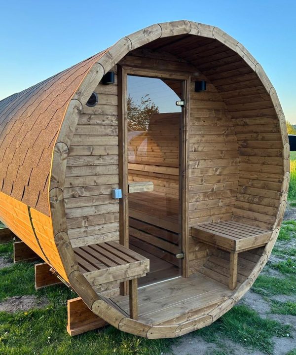 Design selv – Udendørs tønde sauna - Image 21