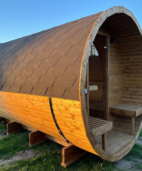 Design selv – Udendørs tønde sauna - Image 20