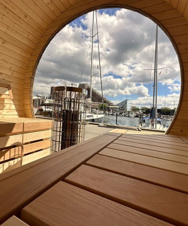 Design selv – Udendørs tønde sauna - Image 10