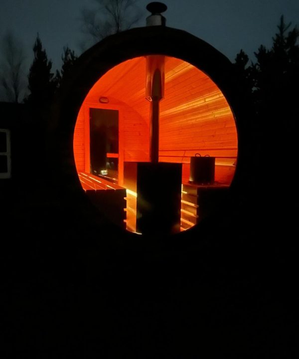 Design selv – Udendørs tønde sauna - Image 16