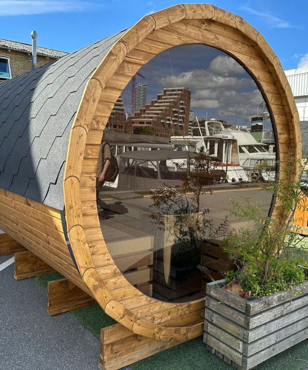 Design selv – Udendørs tønde sauna - Image 8