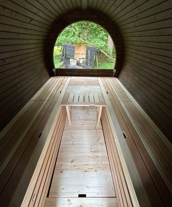 Design selv – Udendørs tønde sauna - Image 26