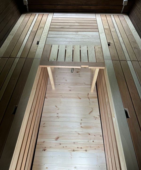 Design selv – Udendørs tønde sauna - Image 24