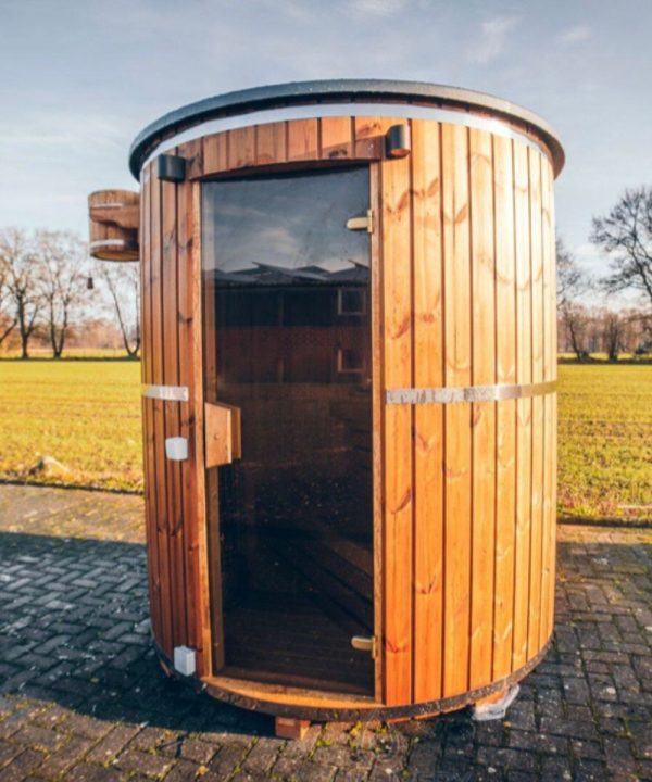 Udendørs sauna vertical tønder