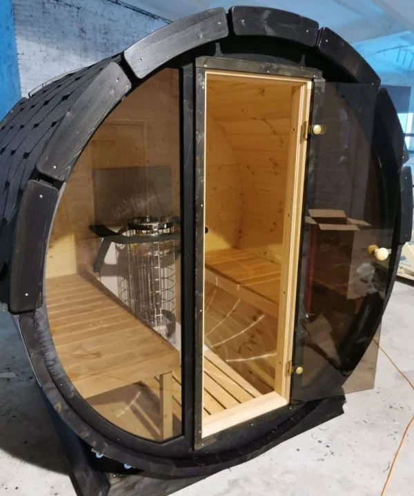 Design selv – Udendørs tønde sauna - Image 12