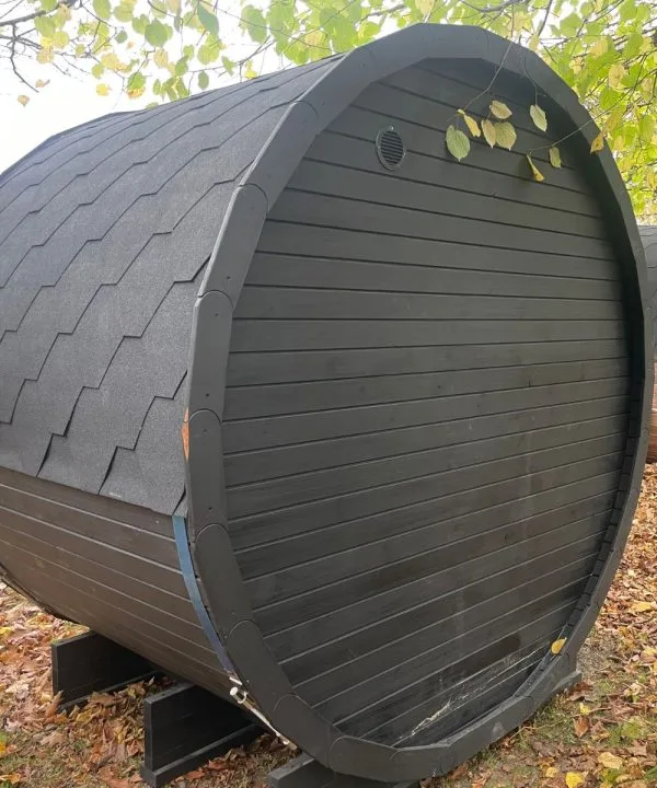 Design selv – Udendørs tønde sauna - Image 7