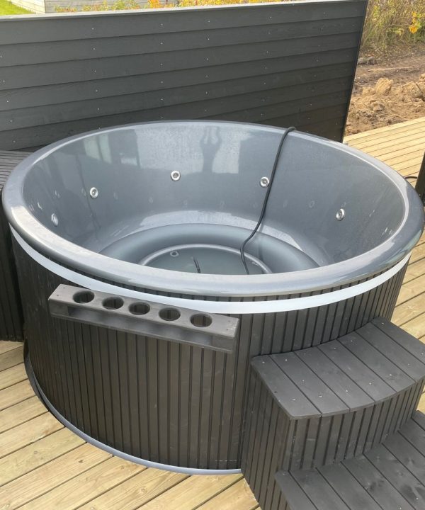 Design selv – Vildmarksbad El opvarmet rund - Image 2