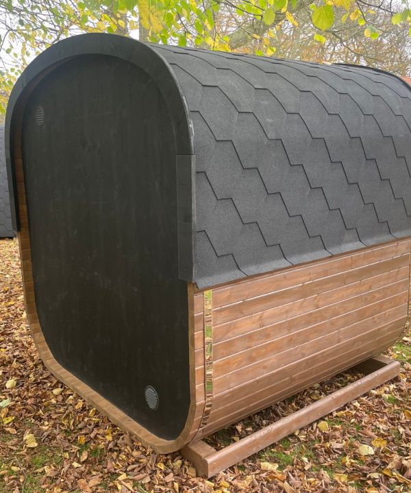 Design selv – Udendørs Buet Tønde Sauna - Image 4