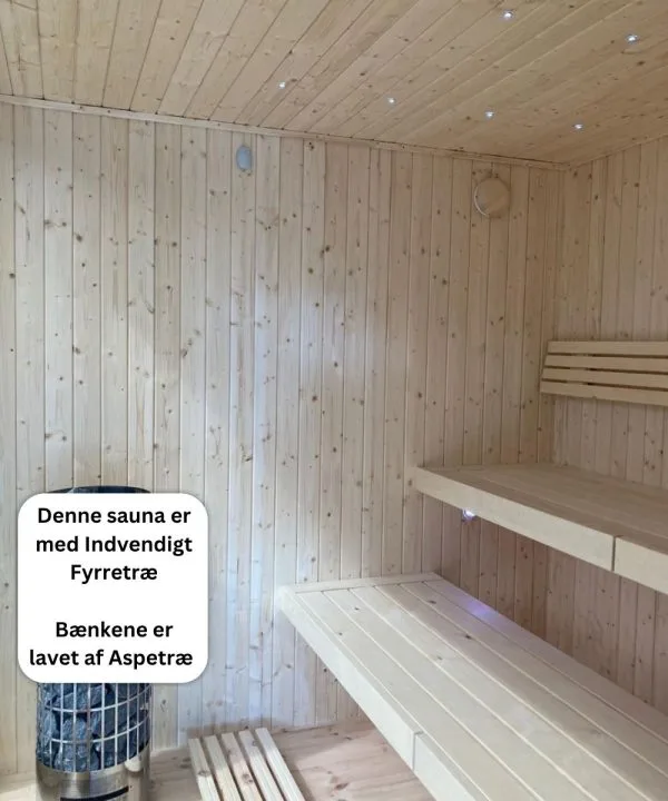 Design selv – Udendørs sauna sort cube - Image 15