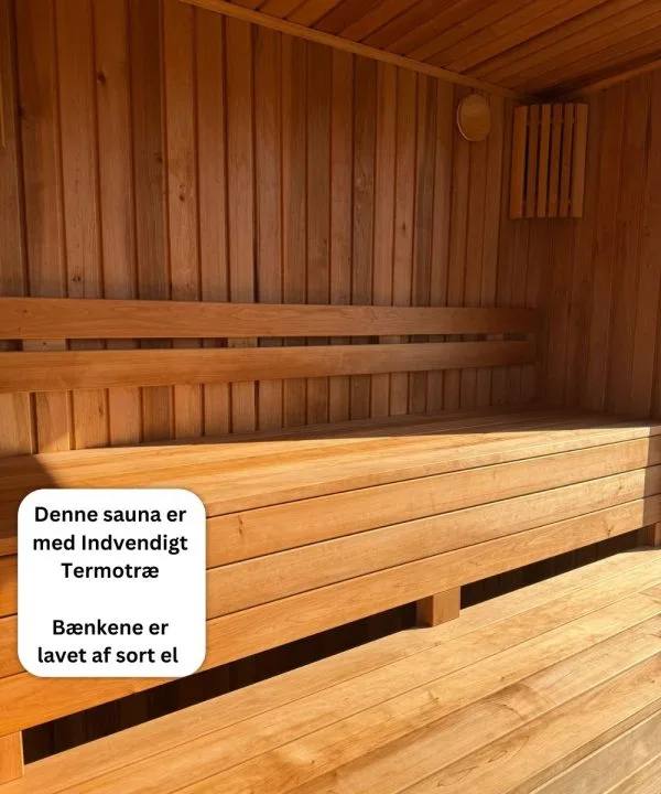 Sauna vejle cube – Brændeovn – 6-8 pers - Image 4