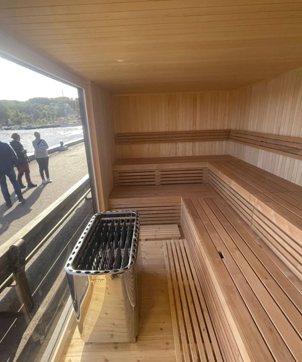 Zoe cube sauna