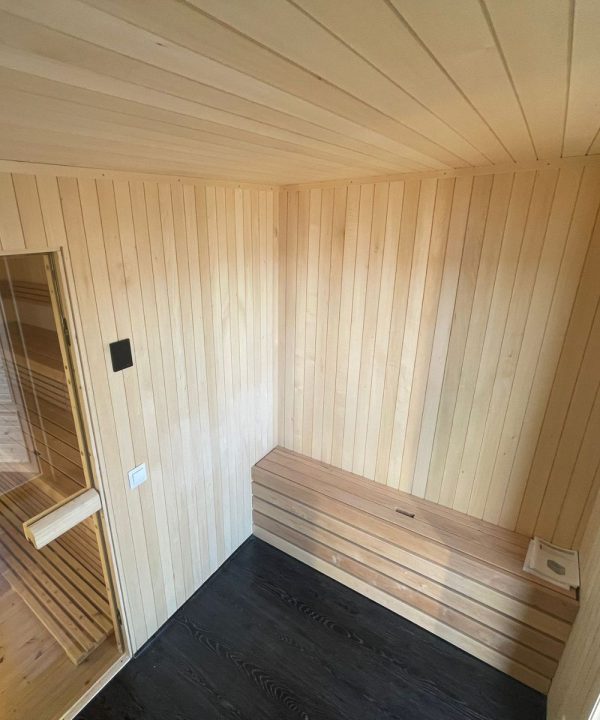 Zoe cube sauna