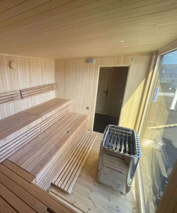 Zoe cube sauna