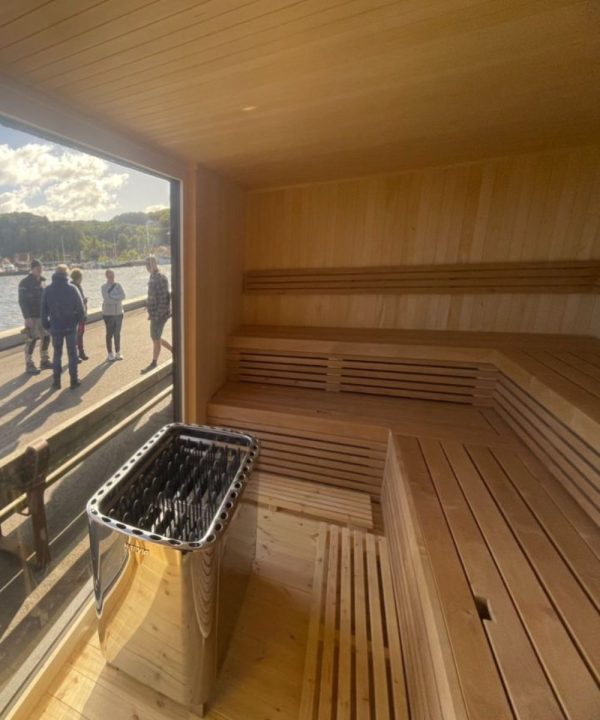 Zoe cube sauna