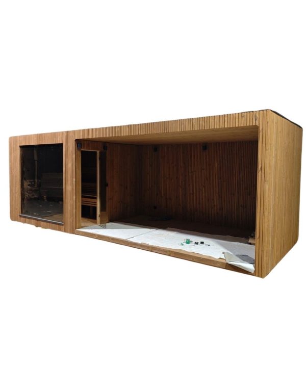 Moderne Sauna Cube - Image 3