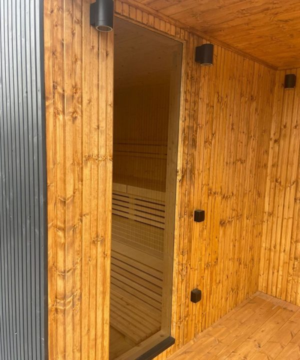 Moderne Sauna Cube - Image 6