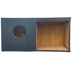 Moderne Sauna Cube