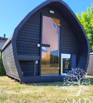 Naturligt bladinspireret sauna