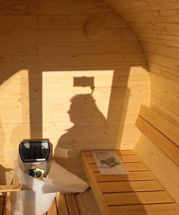 Premium tønde sauna - 4 pers - Image 6