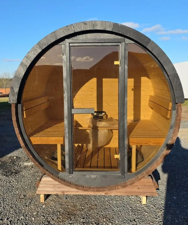 Premium tønde sauna - 4 pers