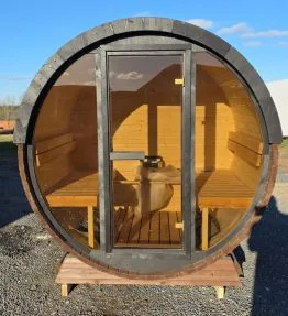 Premium tønde sauna - 4 pers