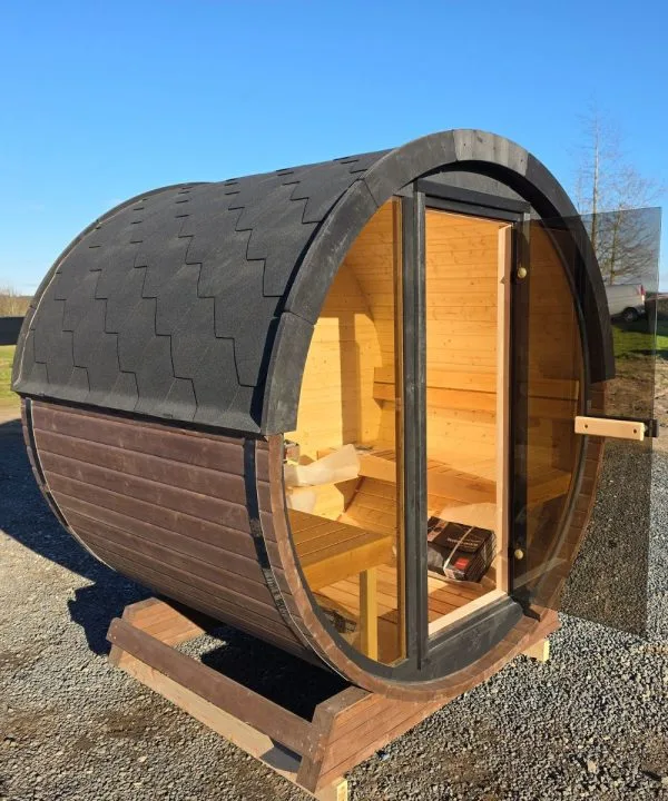 Premium tønde sauna - 4 pers - Image 3