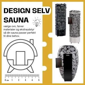 Design selv sauna