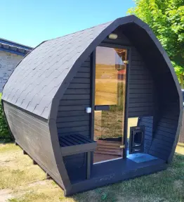 Design selv – Udendørs Blad sauna