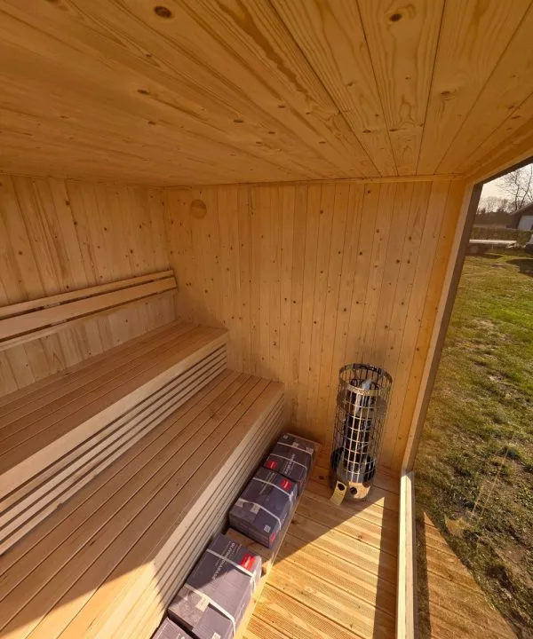 Sauna sort cube plus 68 – El – 6/8 pers - Image 4