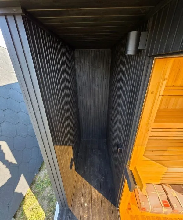 Sauna sort cube plus 68 – El – 6/8 pers - Image 2
