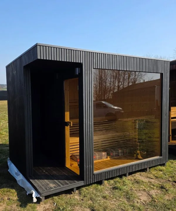 Sauna sort cube plus 68 – El – 6/8 pers