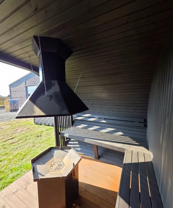 Udendørs sauna med grillområde - Image 4