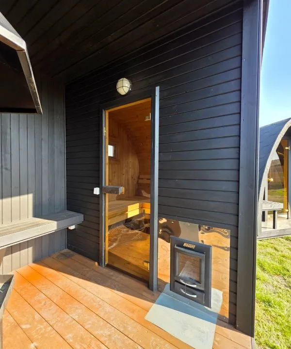 Udendørs sauna med grillområde - Image 3