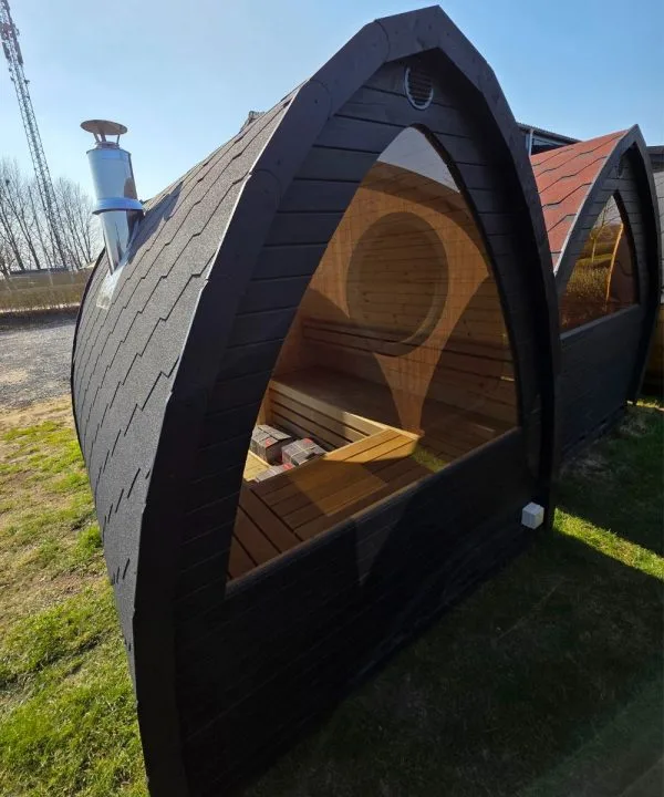 Ark sauna – Brændeovn – 5/6 pers - Image 4