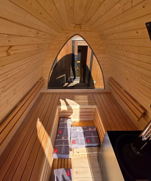 Ark sauna – Brændeovn – 5/6 pers - Image 2