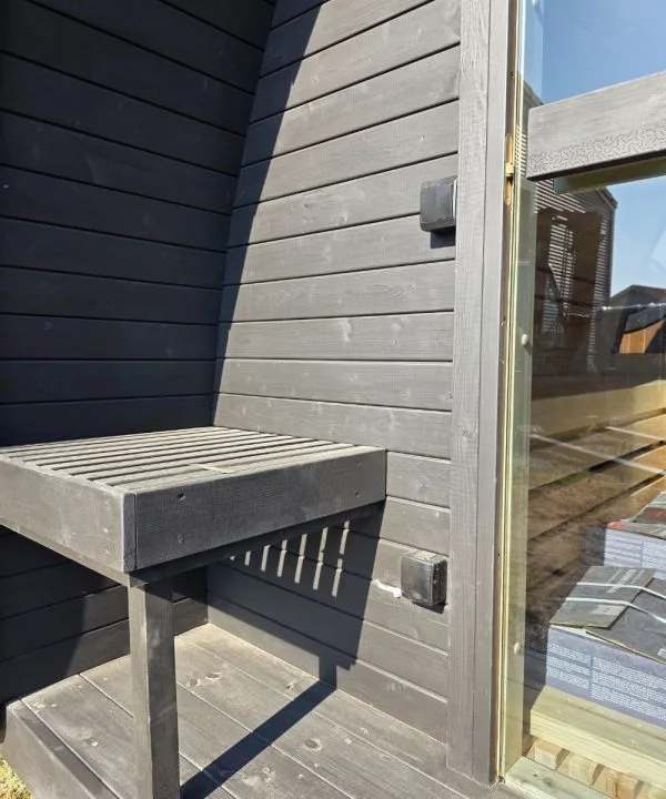 Ark sauna – Brændeovn – 5/6 pers - Image 6