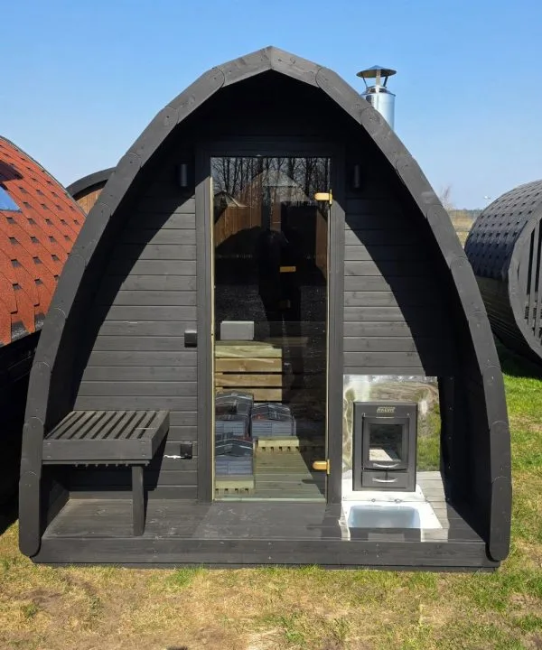 Ark sauna – Brændeovn – 5/6 pers