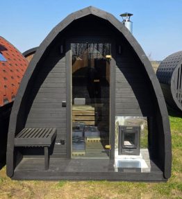 Ark sauna – Brændeovn – 5/6 pers