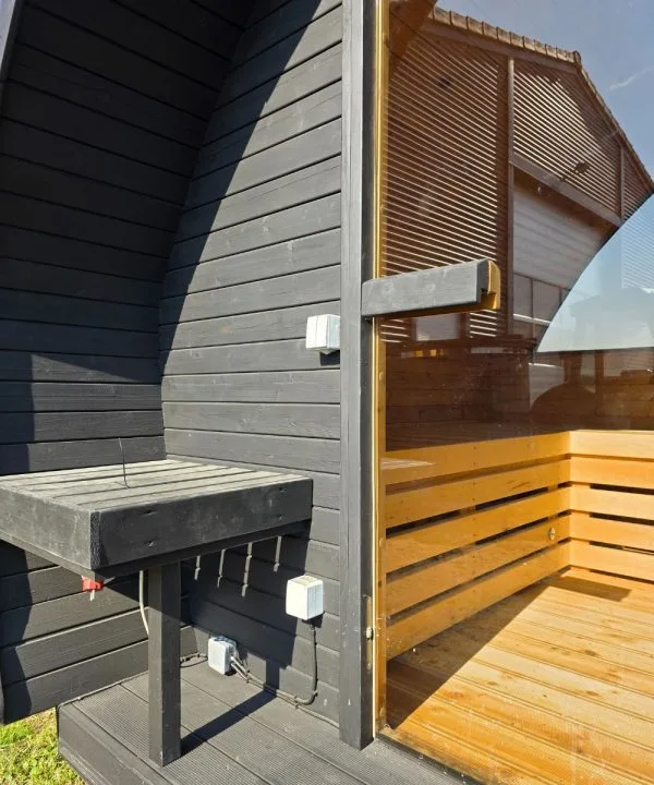 Blad sauna – Brændeovn – 4/5 pers - Image 4