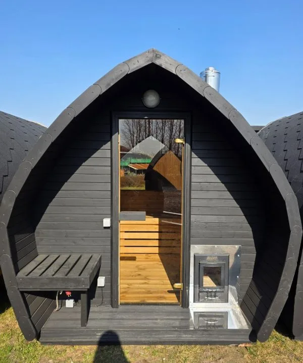 Blad sauna – Brændeovn – 5/6 pers