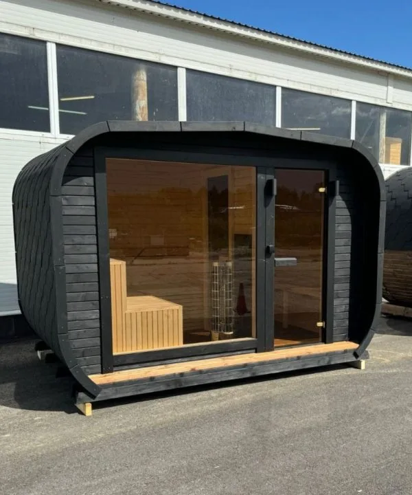 Lux Sauna – Brændeovn/EL – 7/8 Per - Image 5